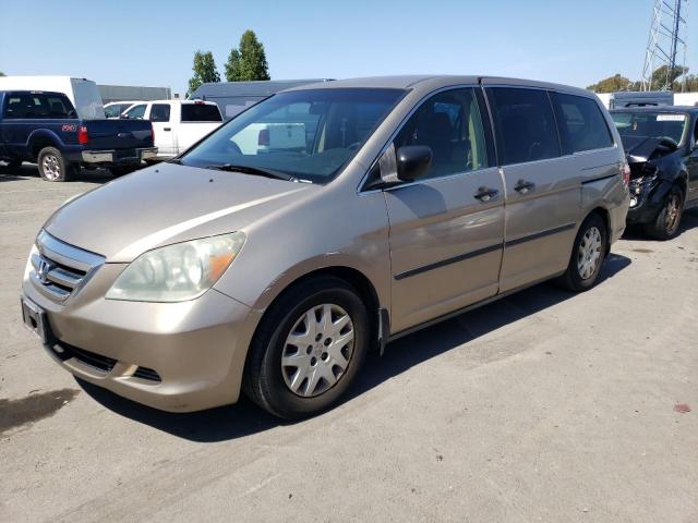 5FNRL38236B002647 - 2006 HONDA ODYSSEY LX GOLD photo 1