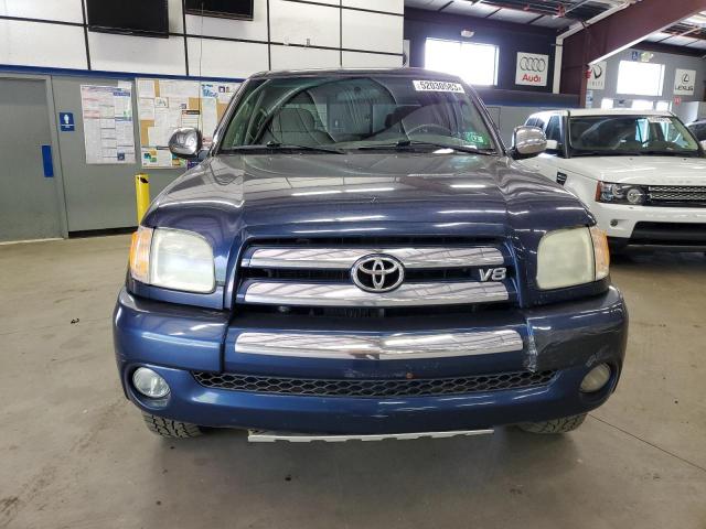 5TBBT44104S440628 - 2004 TOYOTA TUNDRA ACCESS CAB SR5 BLUE photo 5