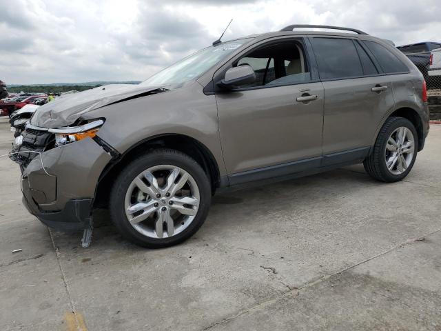 2FMDK3JCXCBA91198 - 2012 FORD EDGE SEL GRAY photo 1