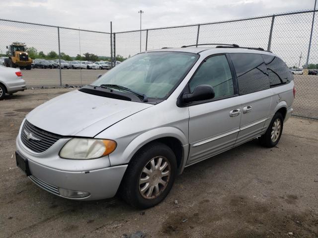 2C8GP54L63R305961 - 2003 CHRYSLER TOWN & COU LXI SILVER photo 1