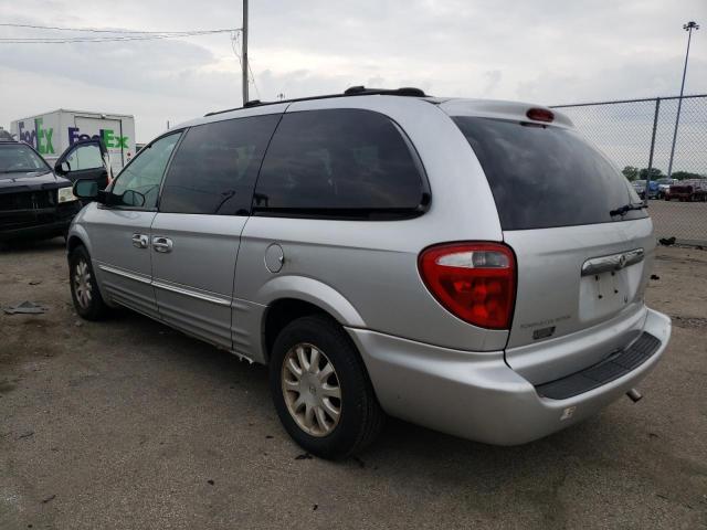 2C8GP54L63R305961 - 2003 CHRYSLER TOWN & COU LXI SILVER photo 2