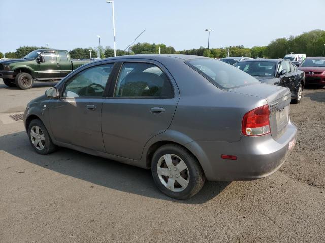 KL1TD56616B551911 - 2006 CHEVROLET AVEO BASE GRAY photo 2