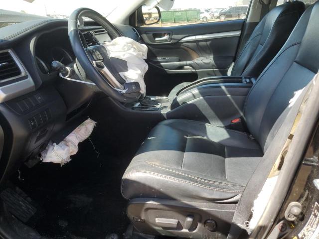 5TDJKRFH6GS267361 - 2016 TOYOTA HIGHLANDER XLE BLACK photo 7