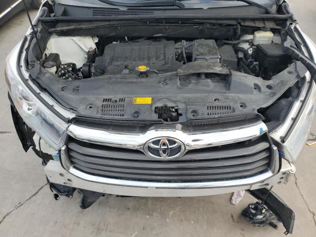 5TDKKRFHXFS059342 - 2015 TOYOTA HIGHLANDER XLE WHITE photo 12