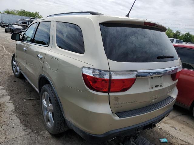 1C4SDJET3CC113062 - 2012 DODGE DURANGO CITADEL BEIGE photo 2