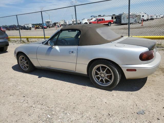 JM1NA3510L0131147 - 1990 MAZDA MX-5 MIATA SILVER photo 2