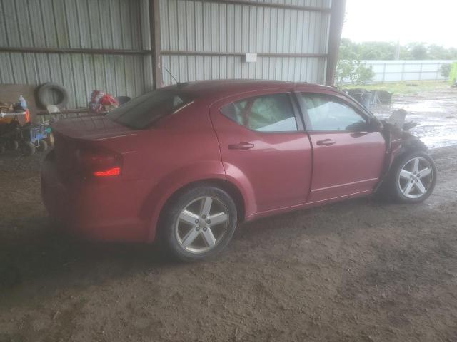 1C3CDZCB6DN740796 - 2013 DODGE AVENGER SXT RED photo 3