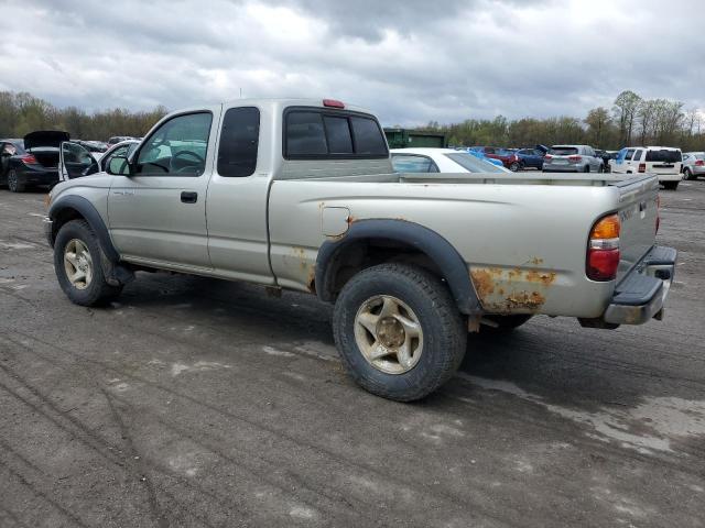 5TEWM72NX4Z352427 - 2004 TOYOTA TACOMA XTRACAB SILVER photo 2