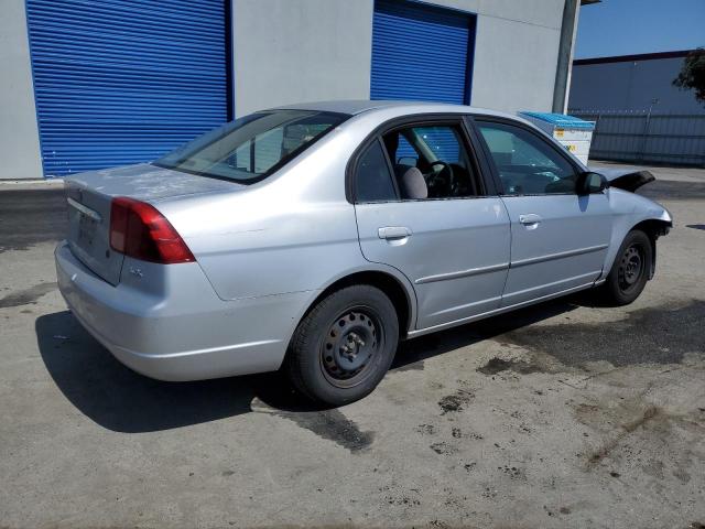 2HGES16542H510201 - 2002 HONDA CIVIC LX GRAY photo 3