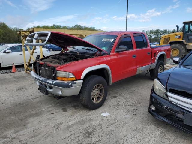 2004 DODGE DAKOTA QUAD SLT, 