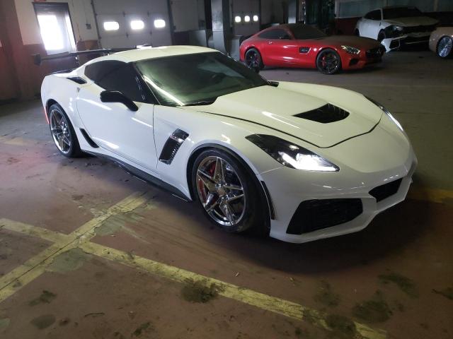 1G1YR2D69H5604351 - 2017 CHEVROLET CORVETTE Z06 2LZ WHITE photo 4