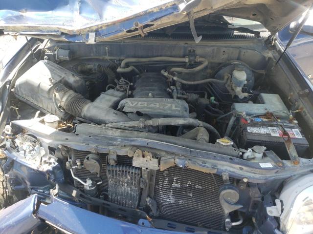 5TBBT44165S467155 - 2005 TOYOTA TUNDRA ACCESS CAB SR5 BLUE photo 11