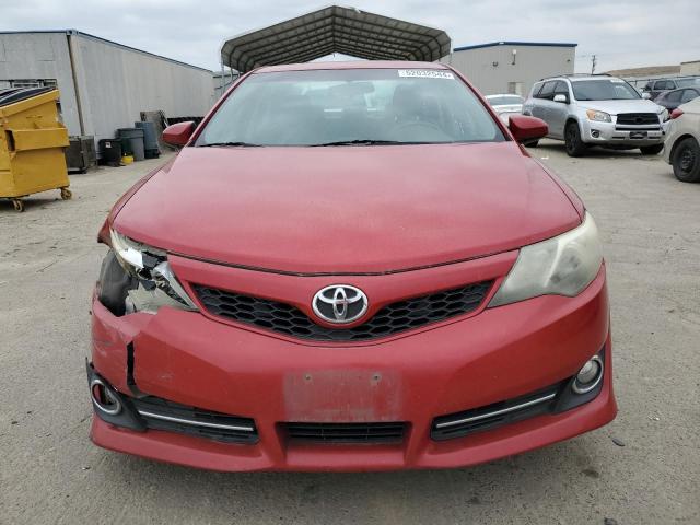 4T1BF1FK2EU754664 - 2014 TOYOTA CAMRY L RED photo 5