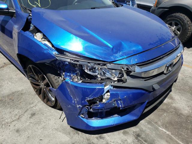 2HGFC2F54HH570947 - 2017 HONDA CIVIC LX BLUE photo 9