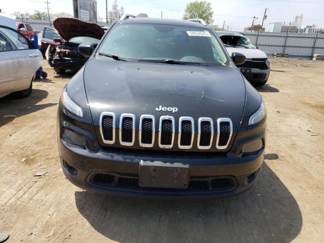 1C4PJLCS8EW115511 - 2014 JEEP CHEROKEE LATITUDE BLACK photo 5