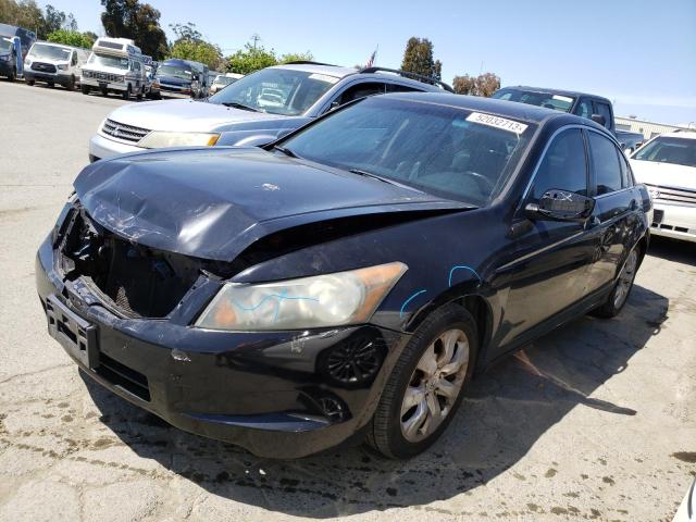 1HGCP2F8XAA068756 - 2010 HONDA ACCORD EXL BLACK photo 1