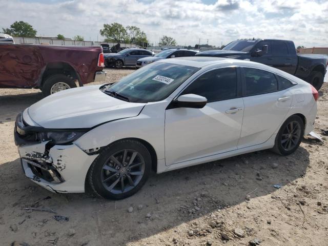 JHMFC1F76KX012822 - 2019 HONDA CIVIC EXL თეთრი ფოტო 1