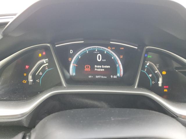 JHMFC1F76KX012822 - 2019 HONDA CIVIC EXL თეთრი ფოტო 9