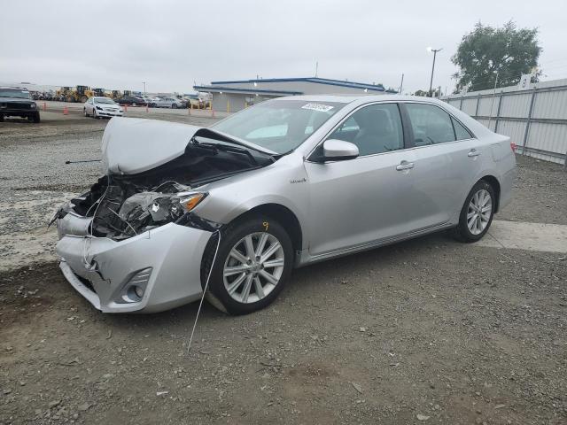 4T1BD1FK4CU010258 - 2012 TOYOTA CAMRY HYBRID SILVER photo 1