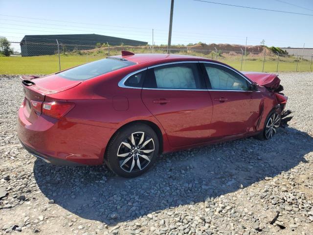 1G1ZG5ST8MF085155 - 2021 CHEVROLET MALIBU RS წითელი ფოტო 3