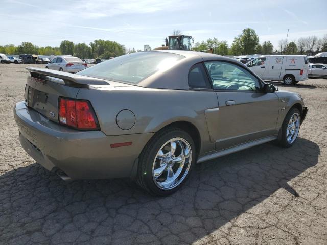 1FAFP42X82F194757 - 2002 FORD MUSTANG GT BEIGE photo 3