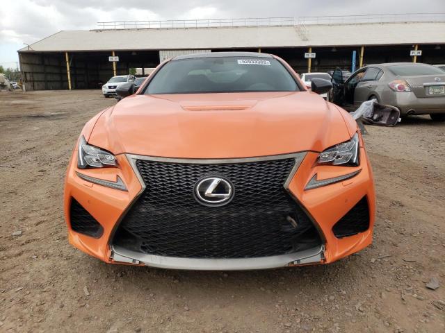 JTHHP5BC8G5004909 - 2016 LEXUS RC-F ORANGE photo 5