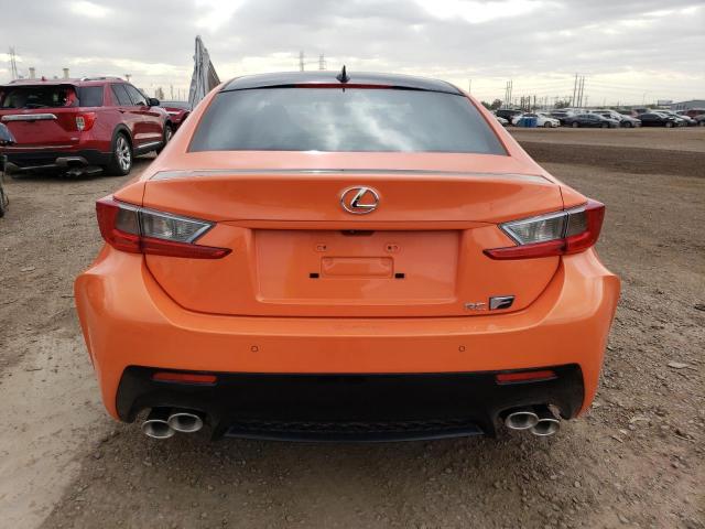 JTHHP5BC8G5004909 - 2016 LEXUS RC-F ORANGE photo 6