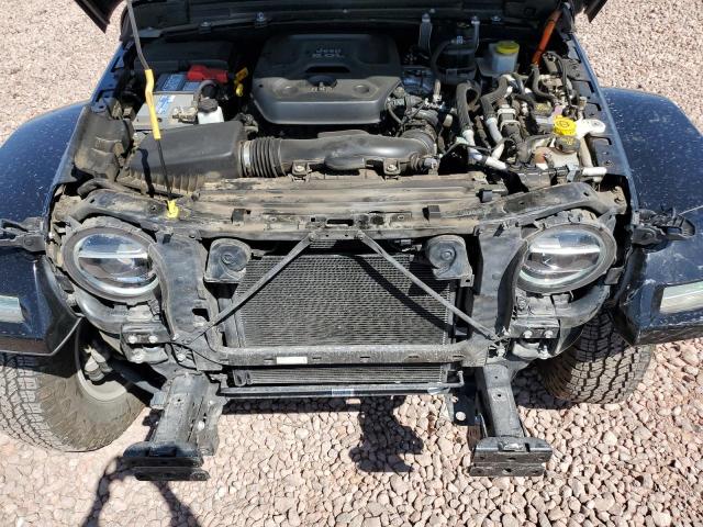 1C4JJXP69MW800920 - 2021 JEEP WRANGLER U SAHARA 4XE BLACK photo 12