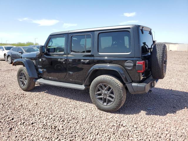 1C4JJXP69MW800920 - 2021 JEEP WRANGLER U SAHARA 4XE BLACK photo 2
