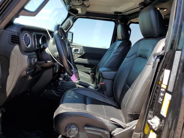 1C4JJXP69MW800920 - 2021 JEEP WRANGLER U SAHARA 4XE BLACK photo 7