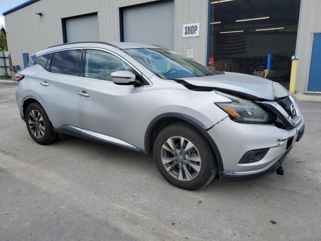 5N1AZ2MG1JN118054 - 2018 NISSAN MURANO S SILVER photo 4