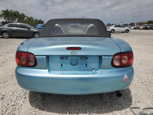 JM1NB353510214049 - 2001 MAZDA MX-5 MIATA BASE TEAL photo 6