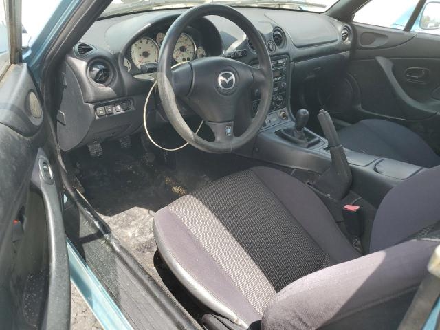 JM1NB353510214049 - 2001 MAZDA MX-5 MIATA BASE TEAL photo 8
