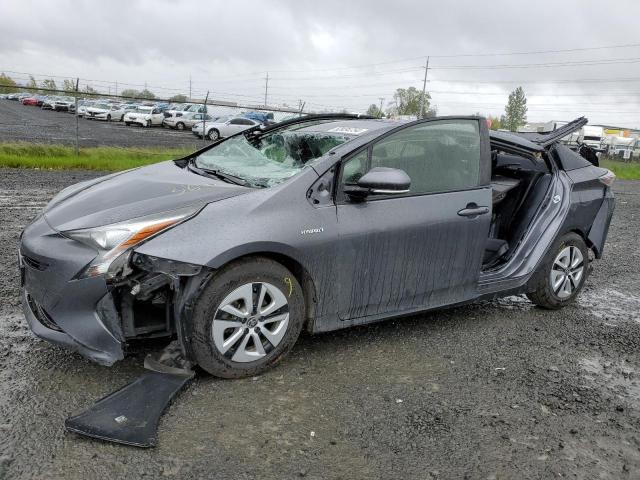 JTDKARFUXH3030587 - 2017 TOYOTA PRIUS CHARCOAL photo 1