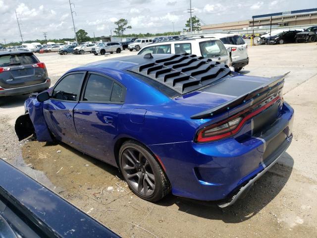 2C3CDXGJ1KH715994 - 2019 DODGE CHARGER SCAT PACK BLUE photo 2