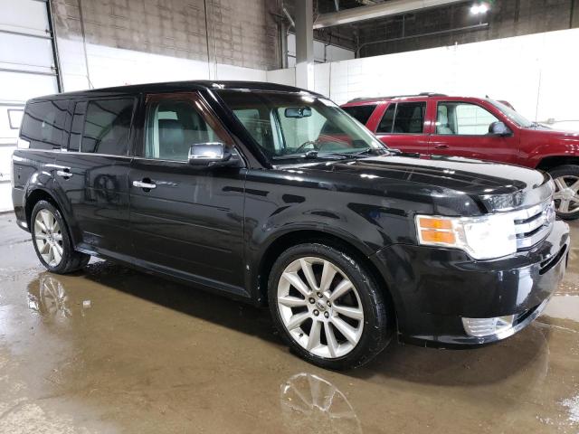 2FMHK6DT0ABB36550 - 2010 FORD FLEX LIMITED BLACK photo 4