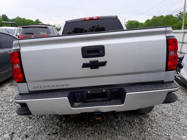 1GCVKPEC8HZ374536 - 2017 CHEVROLET SILVERADO K1500 CUSTOM SILVER photo 6