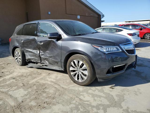 5FRYD4H47EB042551 - 2014 ACURA MDX TECHNOLOGY BLACK photo 4