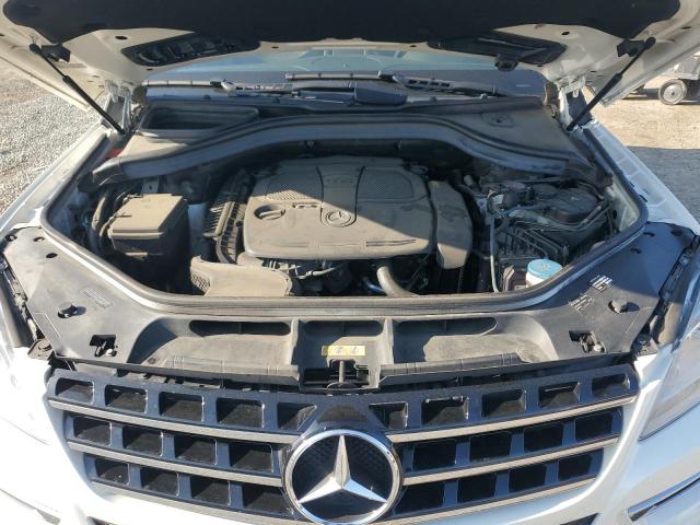 4JGDA5HB9CA094553 - 2012 MERCEDES-BENZ ML 350 4MATIC WHITE photo 12