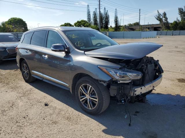 5N1DL0MN8KC559159 - 2019 INFINITI QX60 LUXE GRAY photo 4