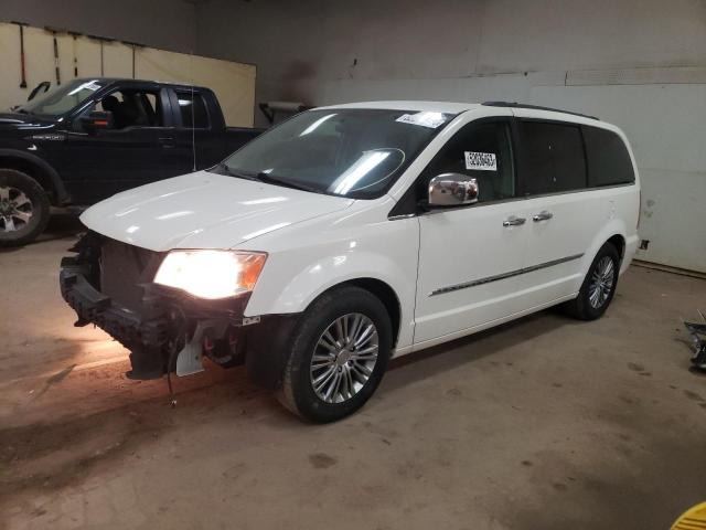 2C4RC1CG1DR709383 - 2013 CHRYSLER TOWN & COU TOURING L WHITE photo 1