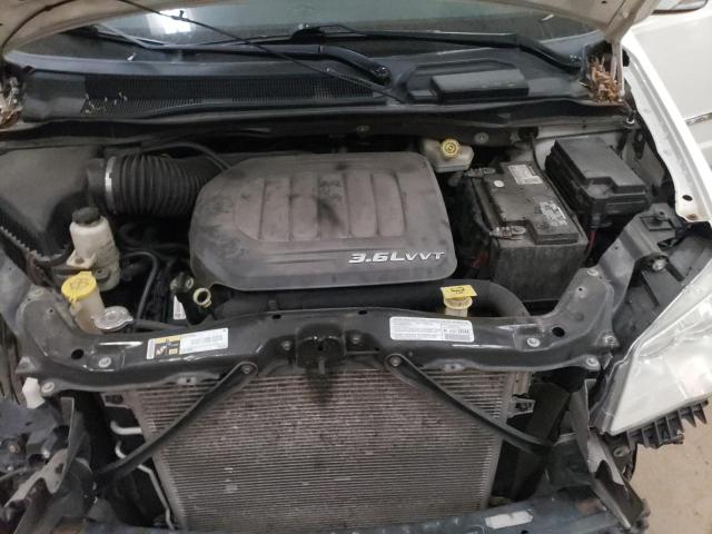 2C4RC1CG1DR709383 - 2013 CHRYSLER TOWN & COU TOURING L WHITE photo 12