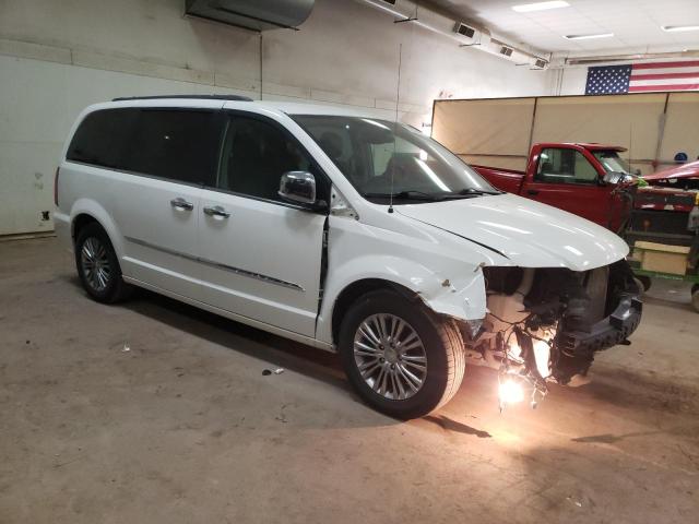 2C4RC1CG1DR709383 - 2013 CHRYSLER TOWN & COU TOURING L WHITE photo 4