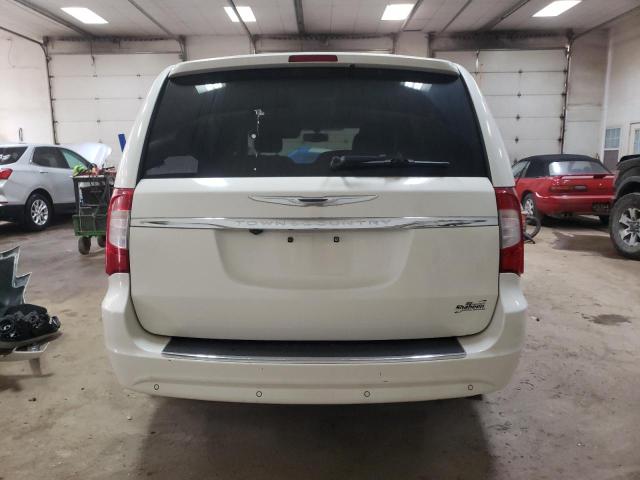 2C4RC1CG1DR709383 - 2013 CHRYSLER TOWN & COU TOURING L WHITE photo 6