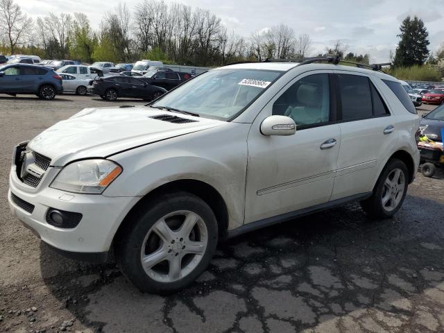 4JGBB22E58A359210 - 2008 MERCEDES-BENZ ML 320 CDI WHITE photo 1