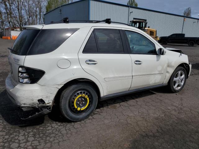 4JGBB22E58A359210 - 2008 MERCEDES-BENZ ML 320 CDI WHITE photo 3