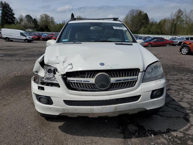 4JGBB22E58A359210 - 2008 MERCEDES-BENZ ML 320 CDI WHITE photo 5