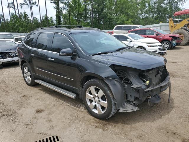 1GNKRLKD3DJ140695 - 2013 CHEVROLET TRAVERSE LTZ BLUE photo 4