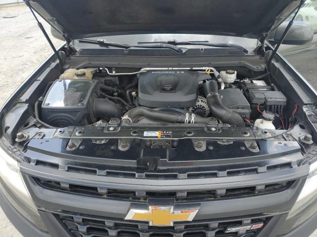 1GCPTEE11J1194070 - 2018 CHEVROLET COLORADO ZR2 GREEN photo 11