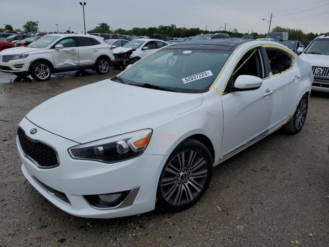 KNALN4D77F5173438 - 2015 KIA CADENZA PREMIUM WHITE photo 1